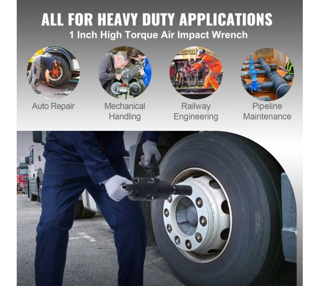 1 colio oro smūginis raktas, iki 3700 Nm5