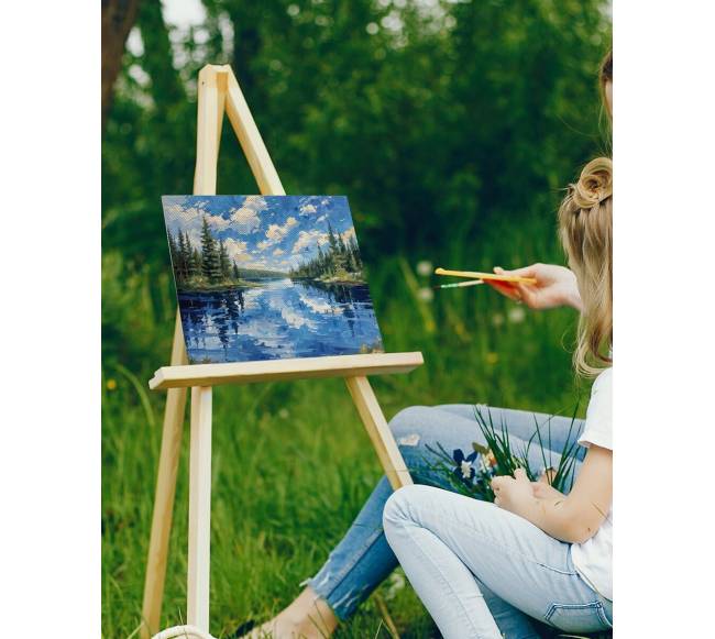 Drobės 24 vnt. tapybai 30 x 40 cm7