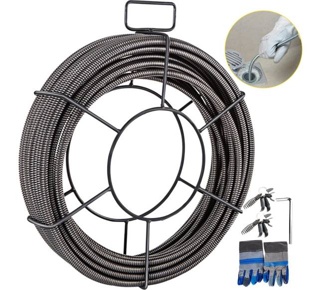 Drenažo valymo trosas 30m x 9,5mm0