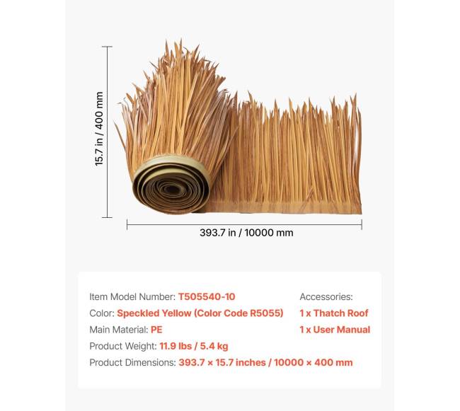 Dirbtinė nendrinė danga meksikietiškam nameliui6