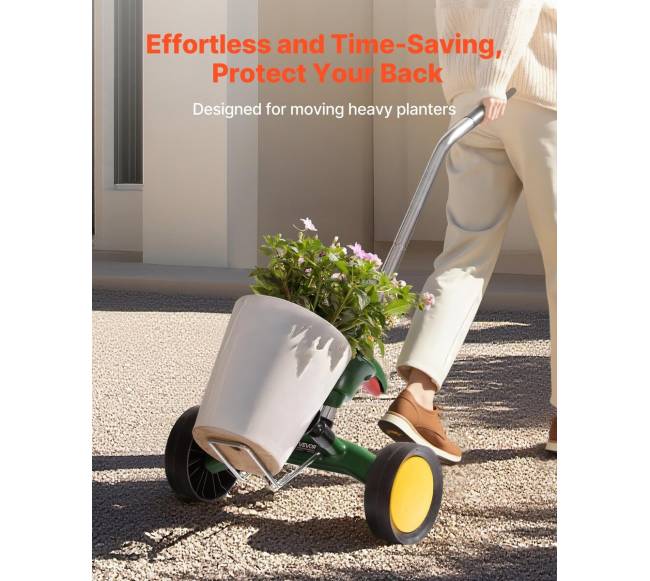 Augalų vežimėlis su reguliuojamu griebikliu1