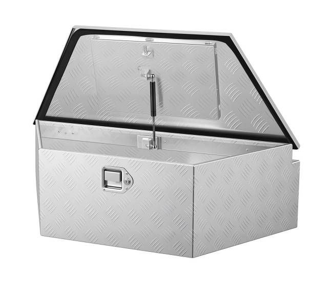 Priekabos dėžė su užraktu ir raktu0