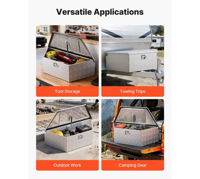 Priekabos dėžė su užraktu ir raktu5