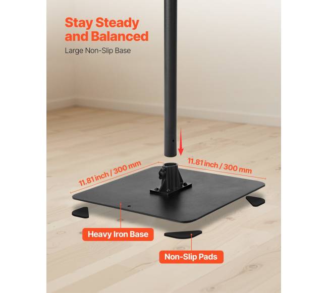 Projektoriaus stovas su reguliuojamo aukščio atrama4