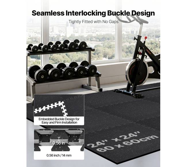 Dėlionės mankštos kilimėliai, 24 vnt.4