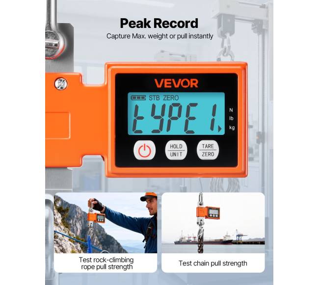 Skaitmeninės krano svarstyklės, 500 kg3