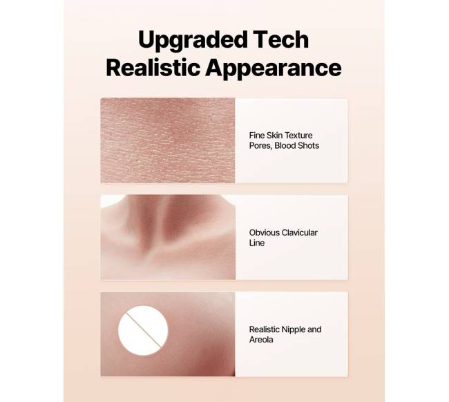 Silikoninė krūtinė K dydžio aukštu kaklu2