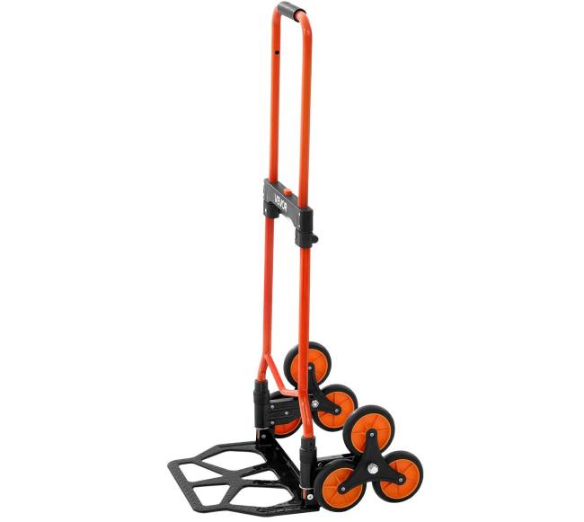 Laiptinis vežimėlis su 6 ratais, 54 kg talpos8