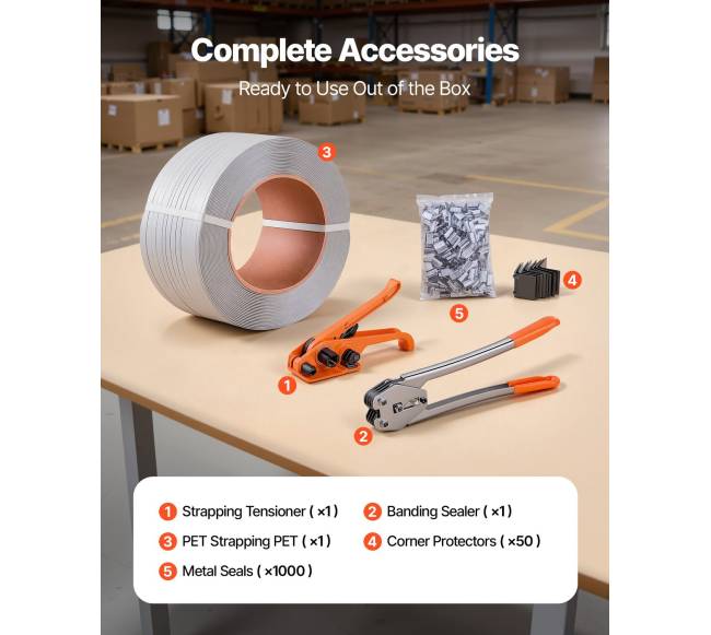 PP pakavimo juostų komplektas su įrankiais1