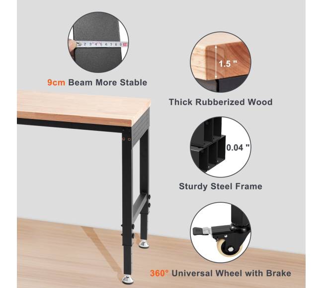 Darbastalis su lizdu ir 1361 kg apkrova3