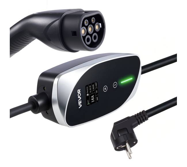 Mobilus sieninis įkroviklis, 3.6 kW, 16A, tipas 29