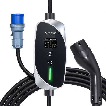 Nešiojama EV įkrovimo stotelė su 7.4 kW galia0