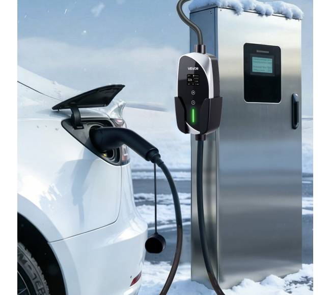 Nešiojama EV įkrovimo stotelė su 7.4 kW galia7