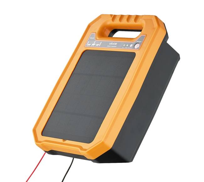 0.3J saulės įkroviklis elektrinei pertvarai gyvūnams8