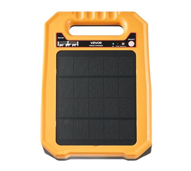 0.3J saulės įkroviklis elektrinei pertvarai gyvūnams9