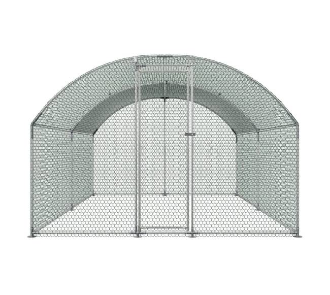 Metalinė vištidė 3x4x2 m su užraktu8