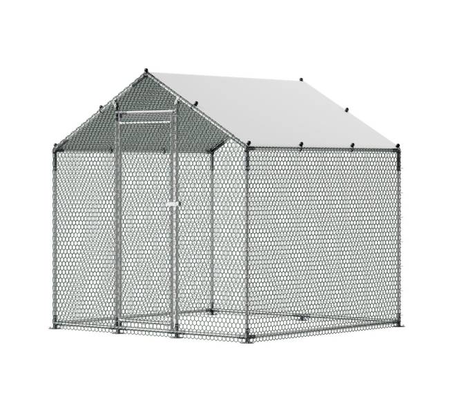 Metalinis paukštidės aptvaras 2x2x2 m0