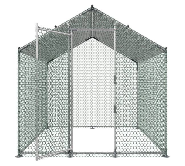 Metalinis paukštidės aptvaras 2x2x2 m8