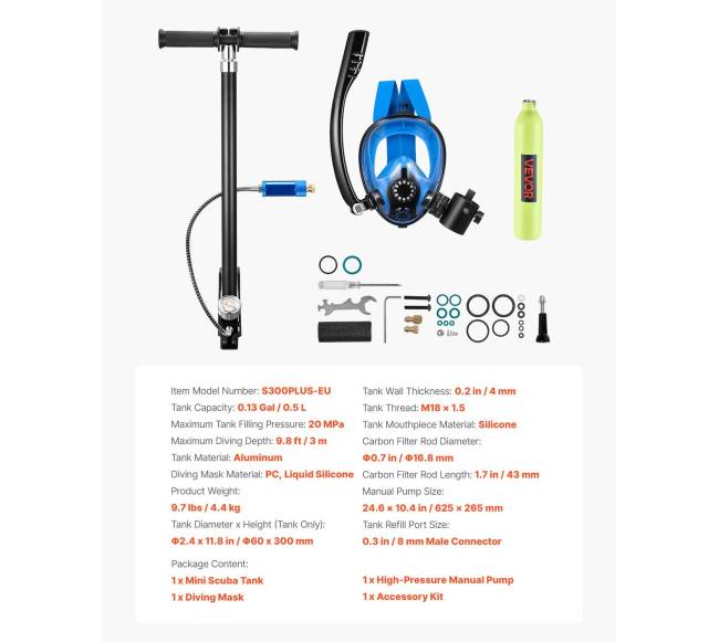 Mini nardymo bakas su kauke, 0,5L6