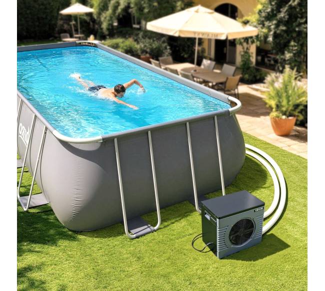 4160 W šilumos siurblys baseinui su elektriniu šildytuvu7