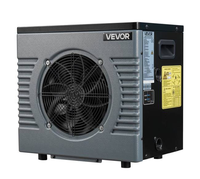 4160 W šilumos siurblys baseinui su elektriniu šildytuvu8