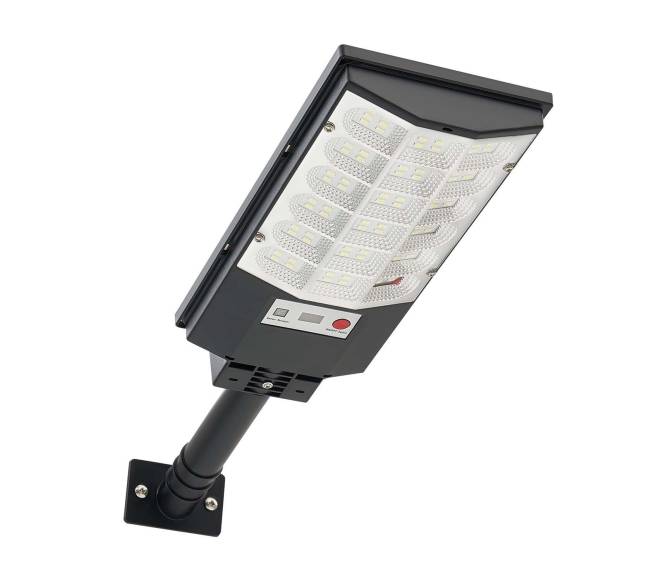 4 vnt. 500W saulės gatvių apšvietimo rinkinys0