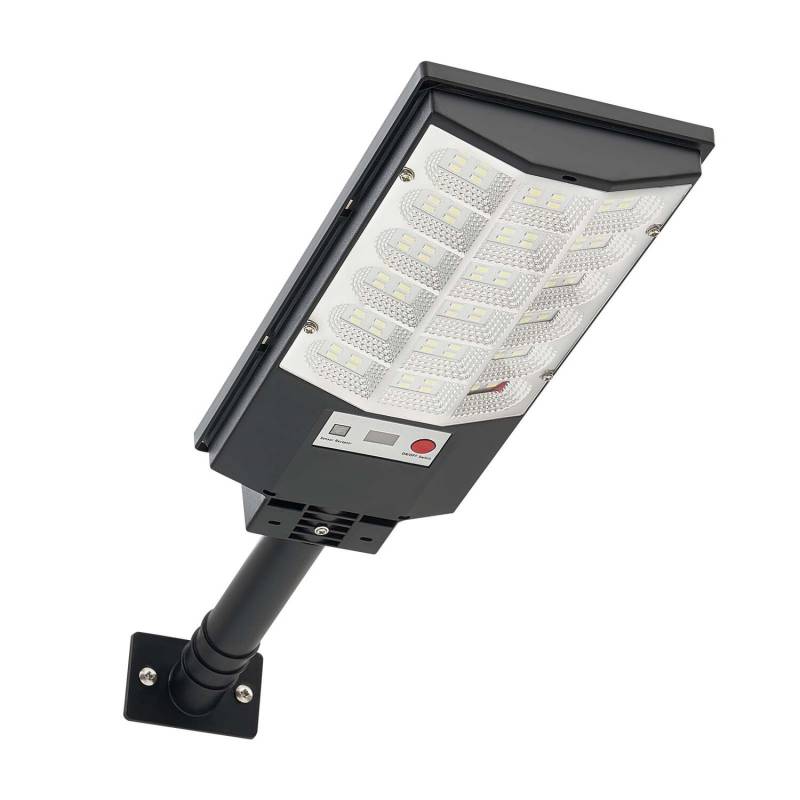 4 vnt. 500W saulės gatvių apšvietimo rinkinys0