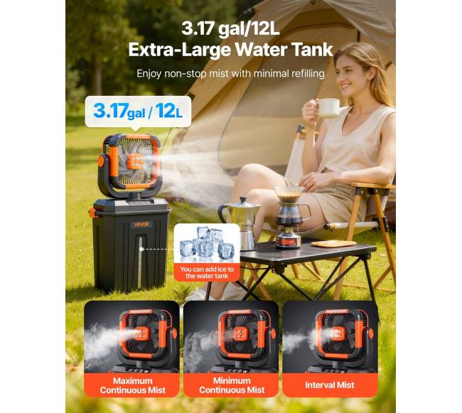 Rūko ventiliatorius su 12L bakeliu1