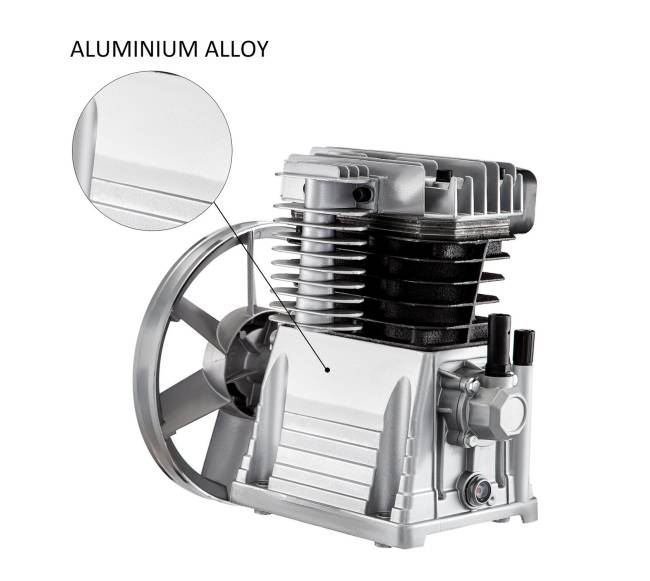 Dvigubo cilindro oro kompresoriaus siurblys 2,2 kW1