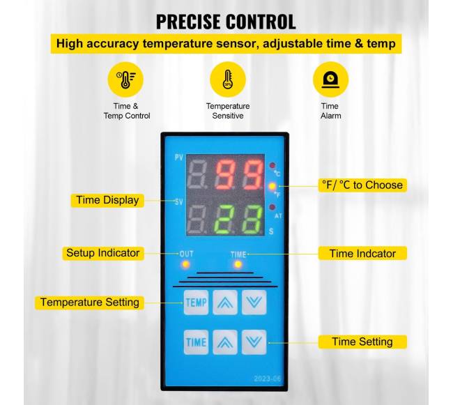 Skrybėlių šilumos presas 600 W3