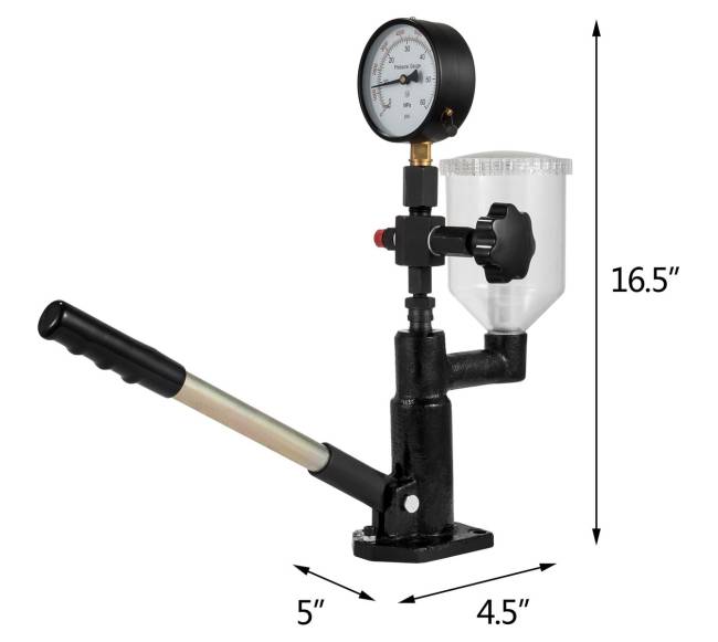 Dyzelinio purkštuvo slėgio testeris7