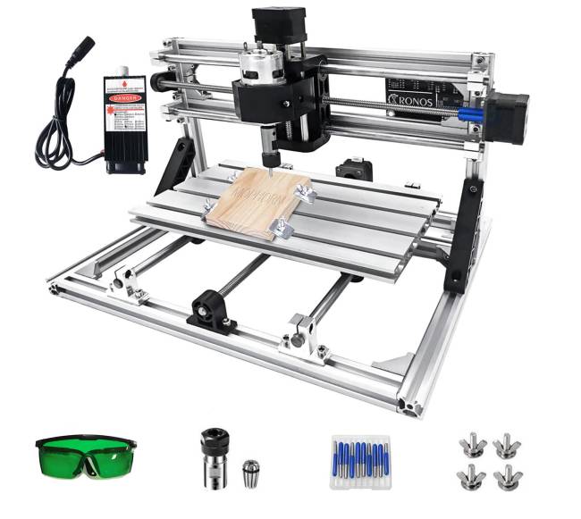 CNC 3018 staklių komplektas su lazeriu0