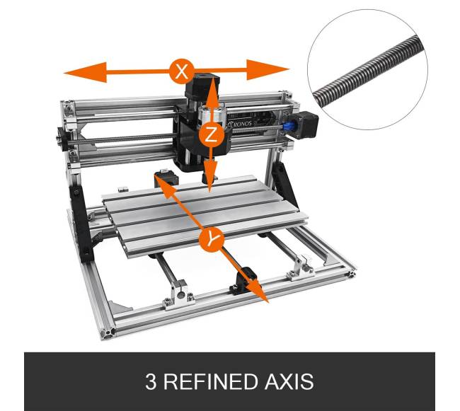 CNC 3018 staklių komplektas su lazeriu2