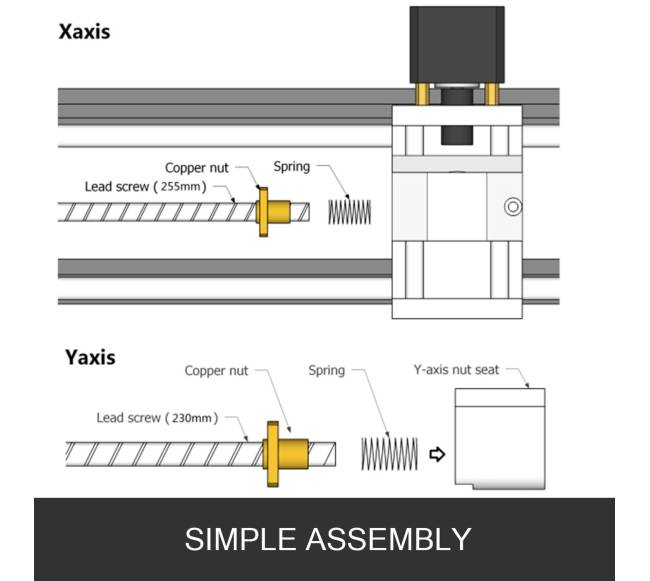 CNC 3018 staklių komplektas su lazeriu5