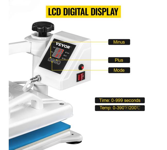 Šilumos presas 30x38 cm 5 viename 1250W1