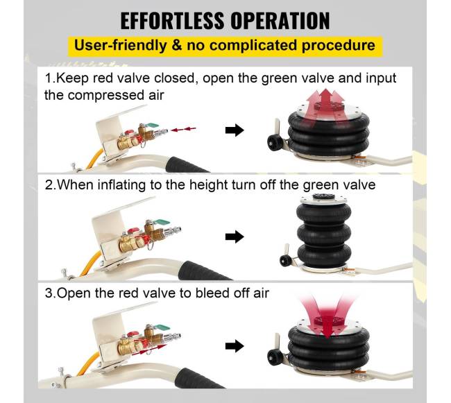 5 tonų pneumatinis oro keltuvas automobiliams4