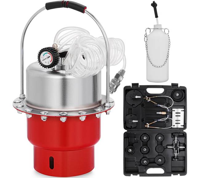 60 psi pneumatinis stabdžių skysčio nuorinimo komplektas0