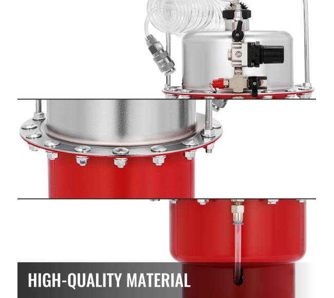 60 psi pneumatinis stabdžių skysčio nuorinimo komplektas5