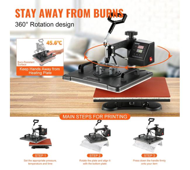 8 in 1 šilumos spaudimo presas 38x30cm5