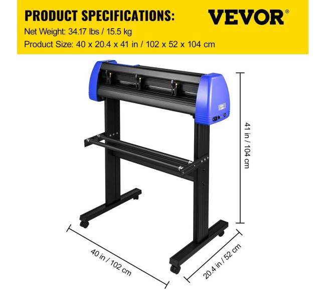 Vinilo pjaustymo mašina su stovu 870 mm6