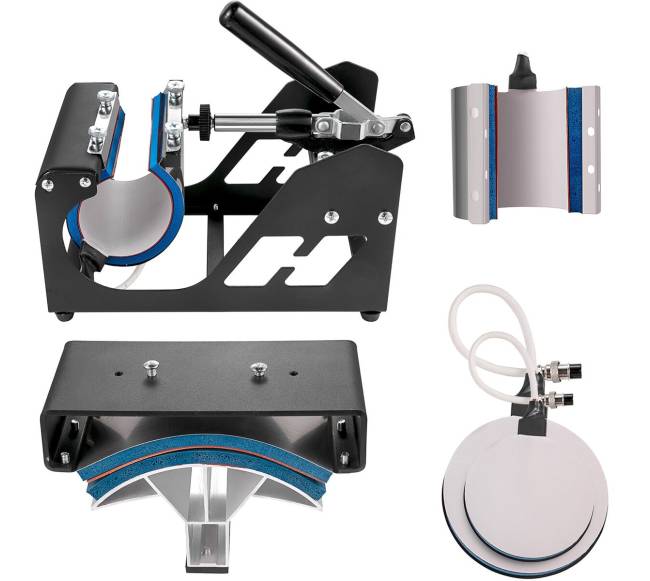 6 viename šilumos spaudimo mašina 38x30 cm8