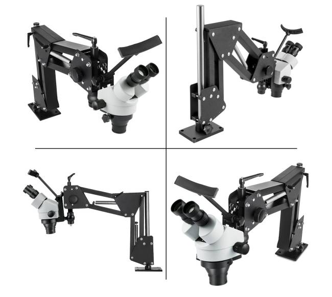 mikroskopas su 76 mm lęšiu ir spyruokliniu laikikliu2