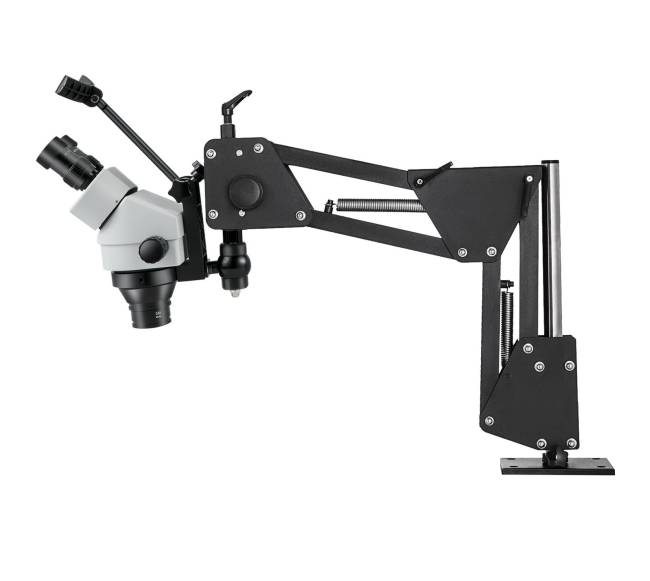 mikroskopas su 76 mm lęšiu ir spyruokliniu laikikliu5