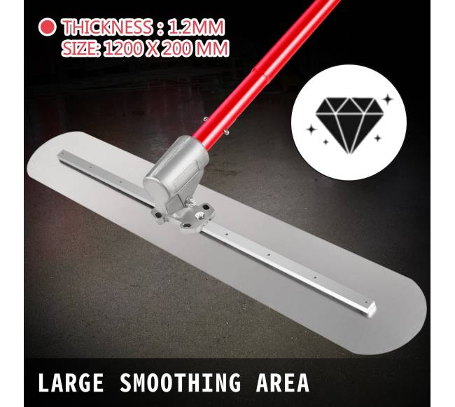 Plieninis betono lygintuvas 1200x200 mm2