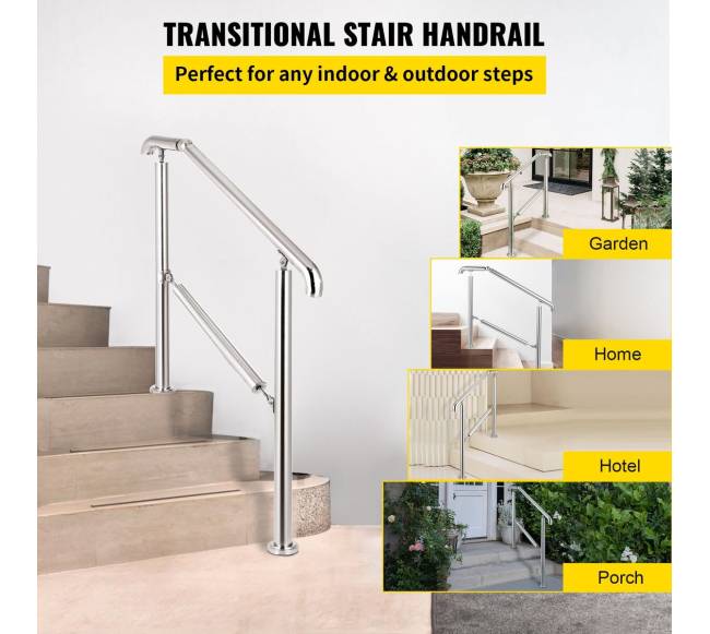 nerūdijančio plieno porankis 2–3 žingsniams1