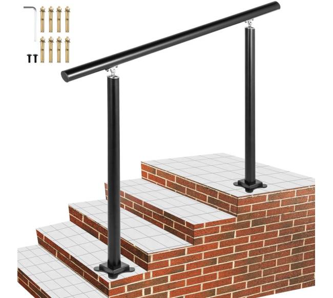 Lauko turėklas laiptams iš aliuminio0