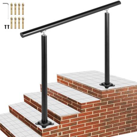 Lauko turėklas laiptams iš aliuminio0
