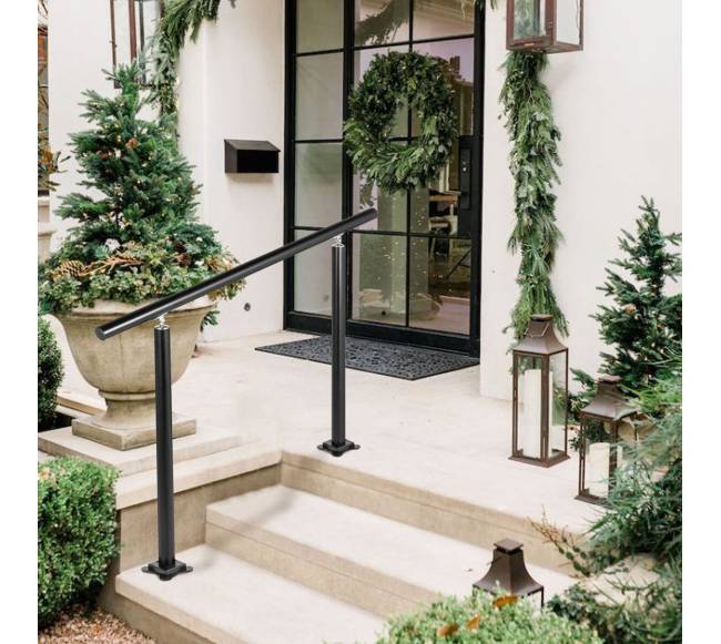 Lauko turėklas laiptams iš aliuminio7