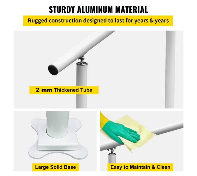 Lauko laiptų turėklai baltos spalvos4