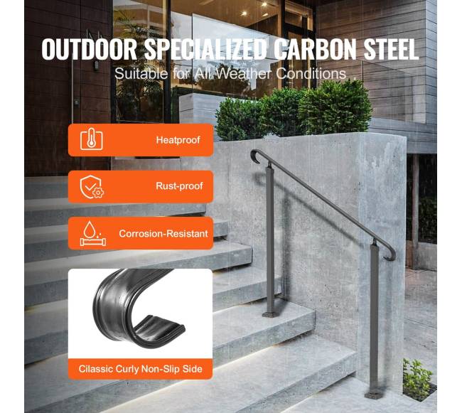 Reguliuojama kalvio geležies turėklai 2 arba 3 laipteliams2